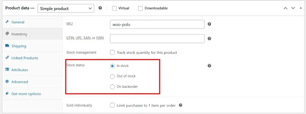 Stock Management in WooCommerce