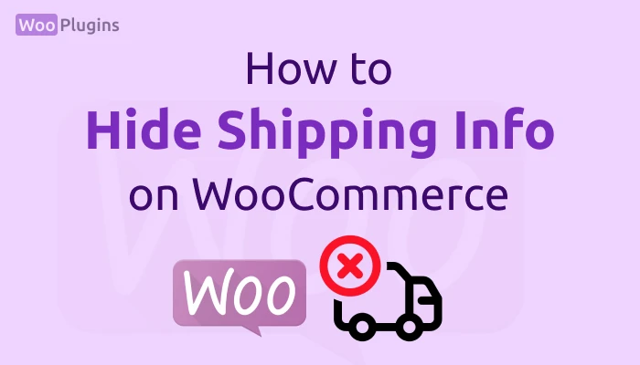 how to hide shipping info on woocommerce | Hide other shipping methods when free shipping is available | WooCommerce remove shipping from cart | WooCommerce remove shipping from checkout | Hide shipping method WooCommerce programmatically