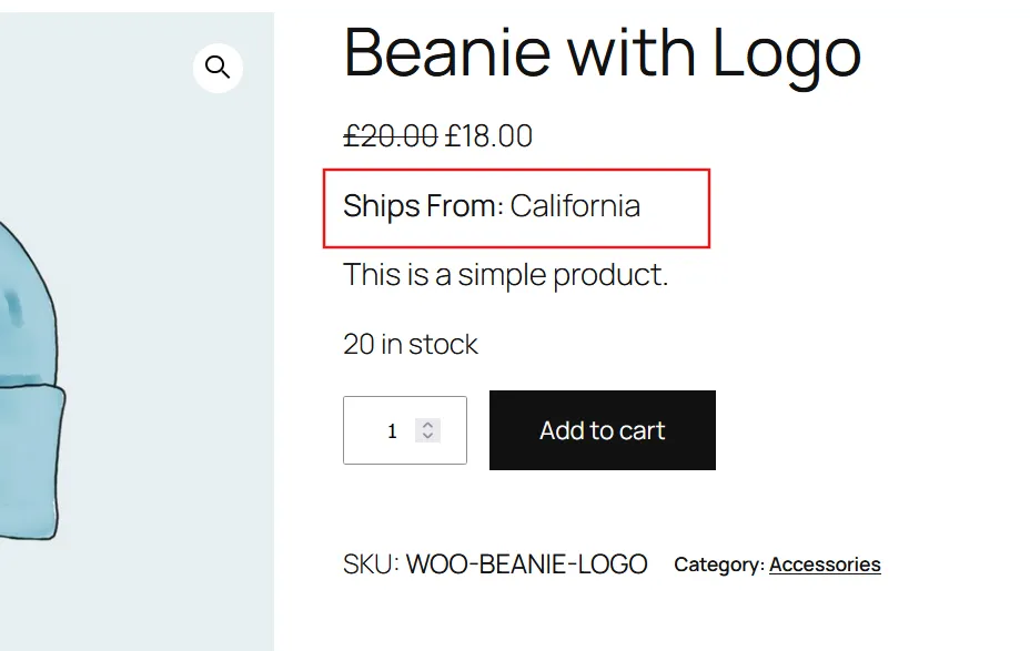 Display Cusotm Field on Product Pages in WooCommerce