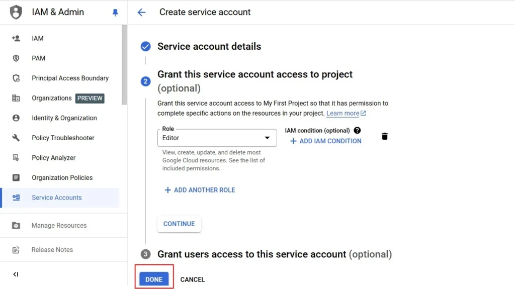 Set Up Google Sheets API Credentials