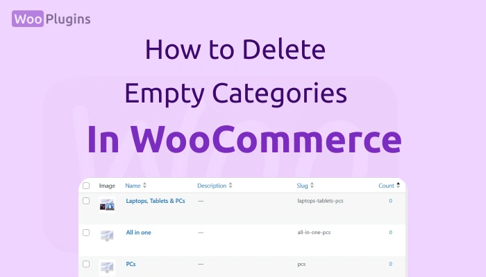 How to Delete Empty Categories in WooCommerce